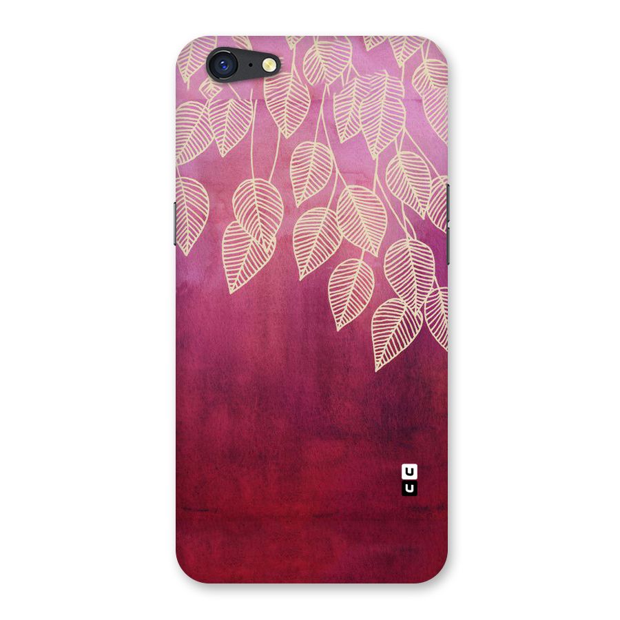 Leafy Outline Back Case for Oppo A71
