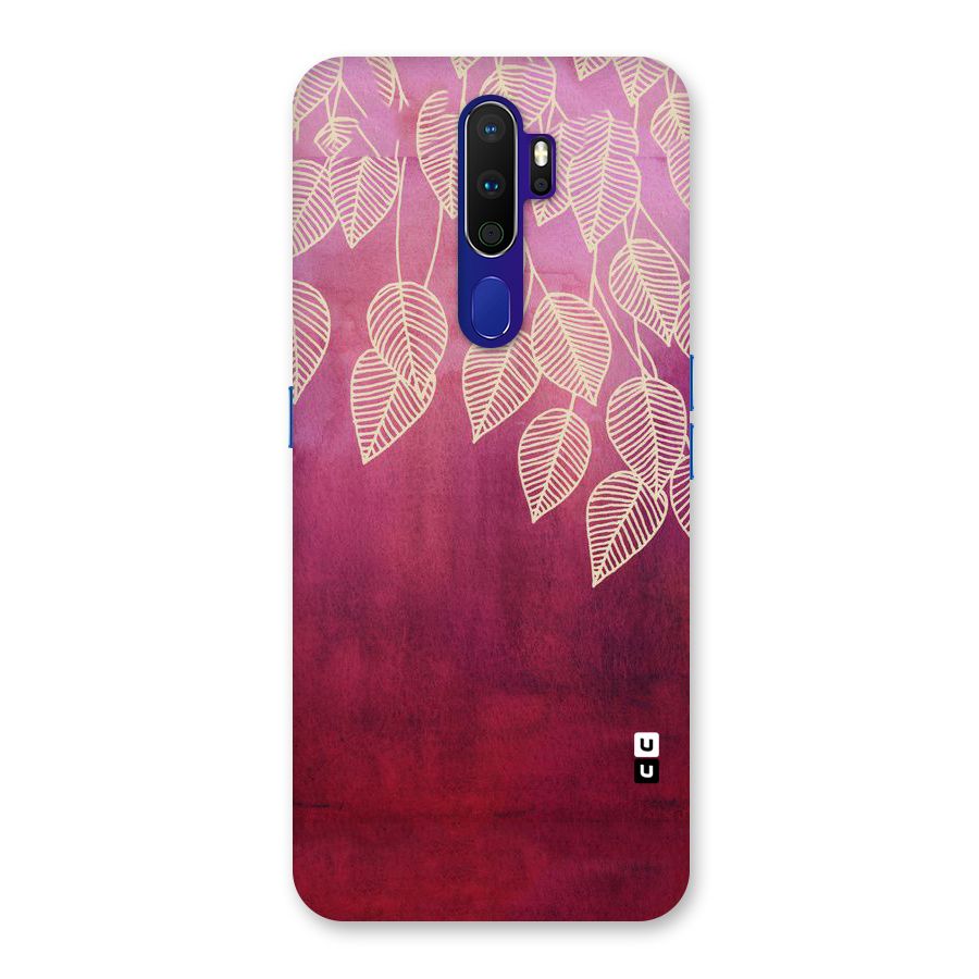 Leafy Outline Back Case for Oppo A9 (2020)
