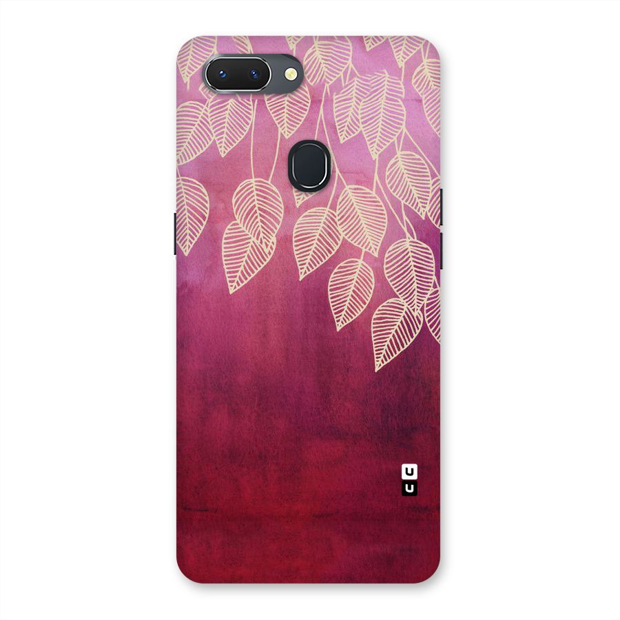Leafy Outline Back Case for Oppo Realme 2