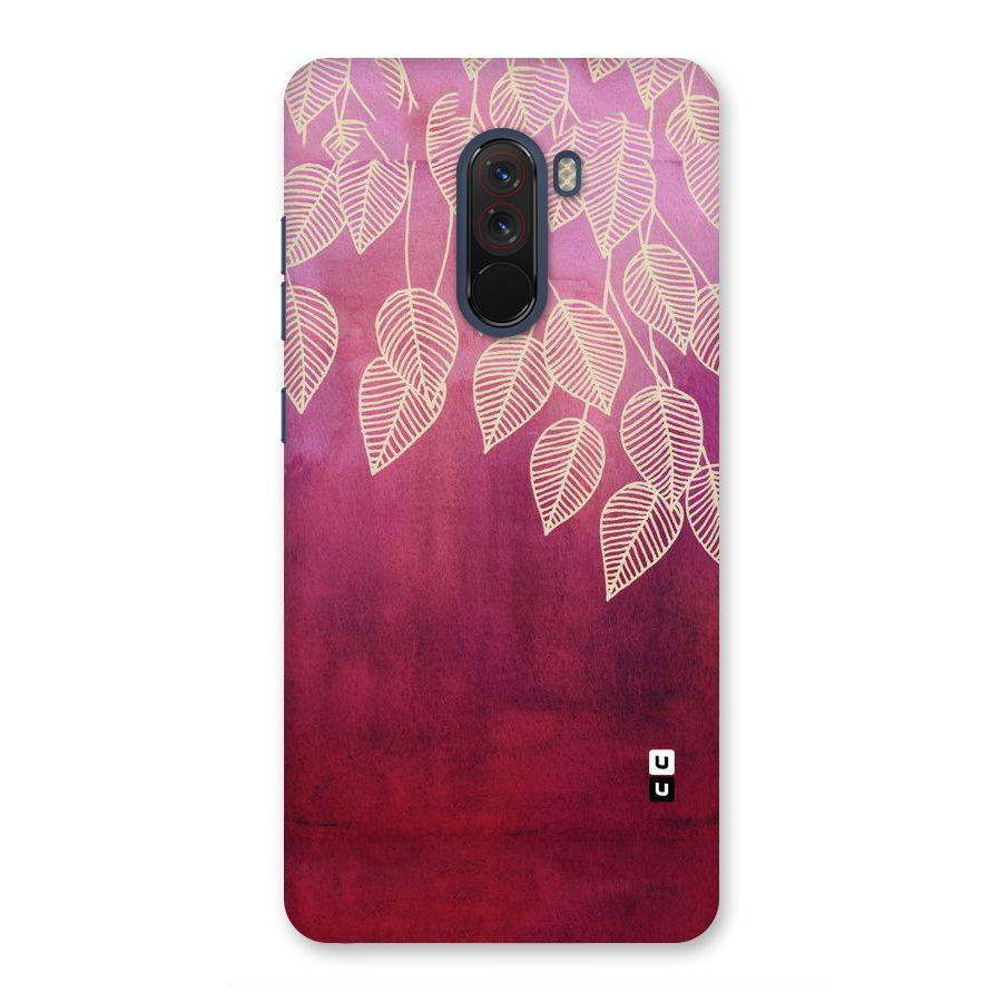 Leafy Outline Back Case for Poco F1