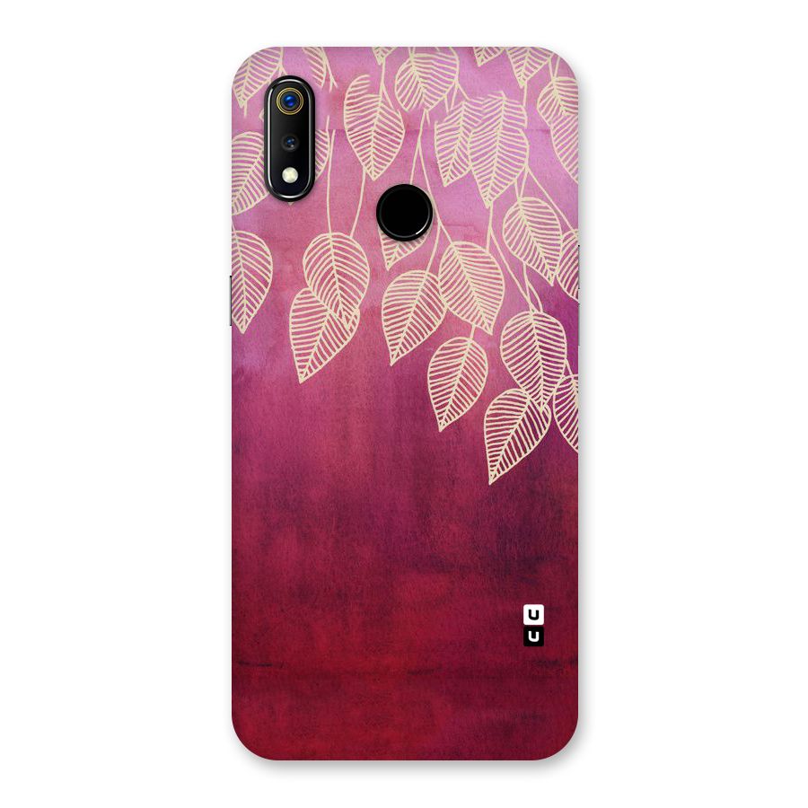 Leafy Outline Back Case for Realme 3