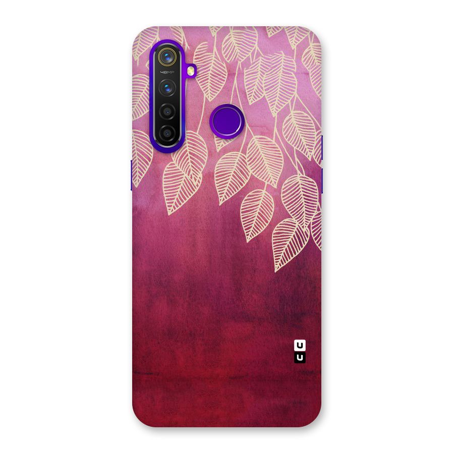 Leafy Outline Back Case for Realme 5 Pro
