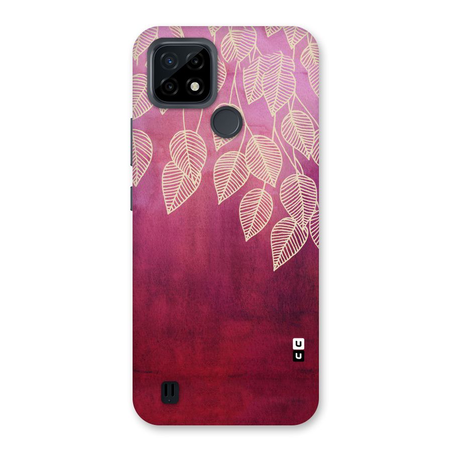 Leafy Outline Back Case for Realme C21