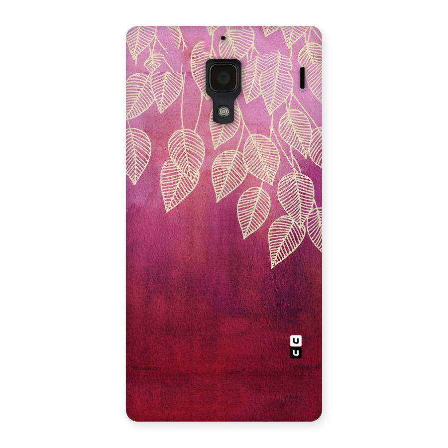 Leafy Outline Back Case for Redmi 1S
