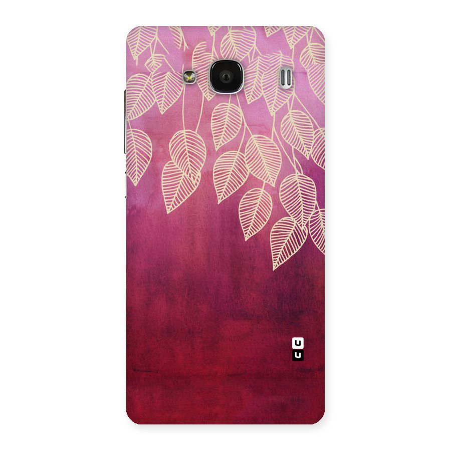 Leafy Outline Back Case for Redmi 2s