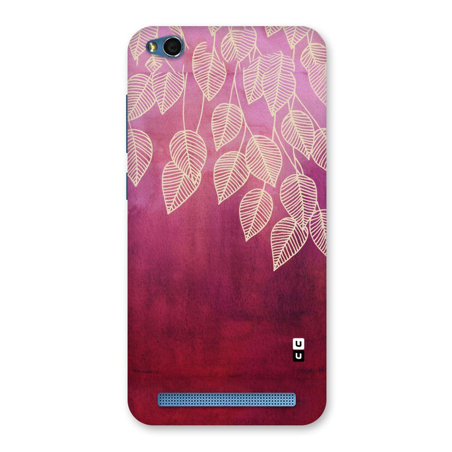 Leafy Outline Back Case for Redmi 5A