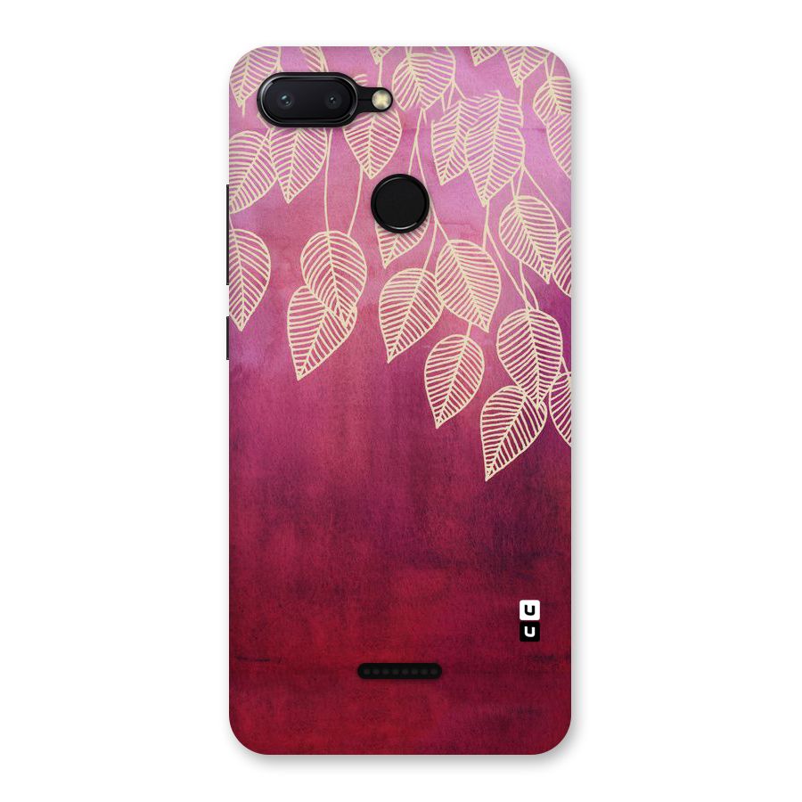 Leafy Outline Back Case for Redmi 6