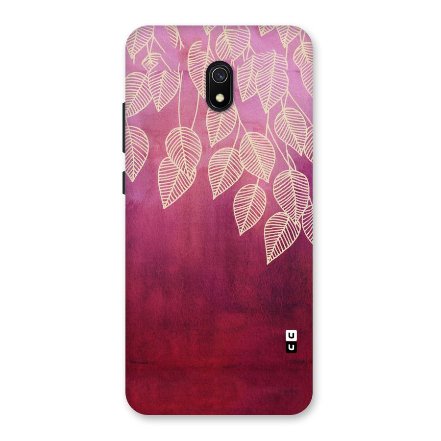 Leafy Outline Back Case for Redmi 8A