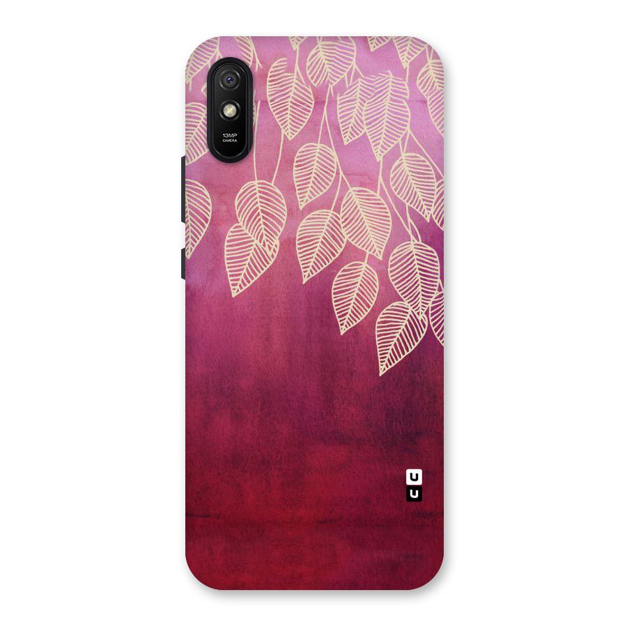 Leafy Outline Back Case for Redmi 9A