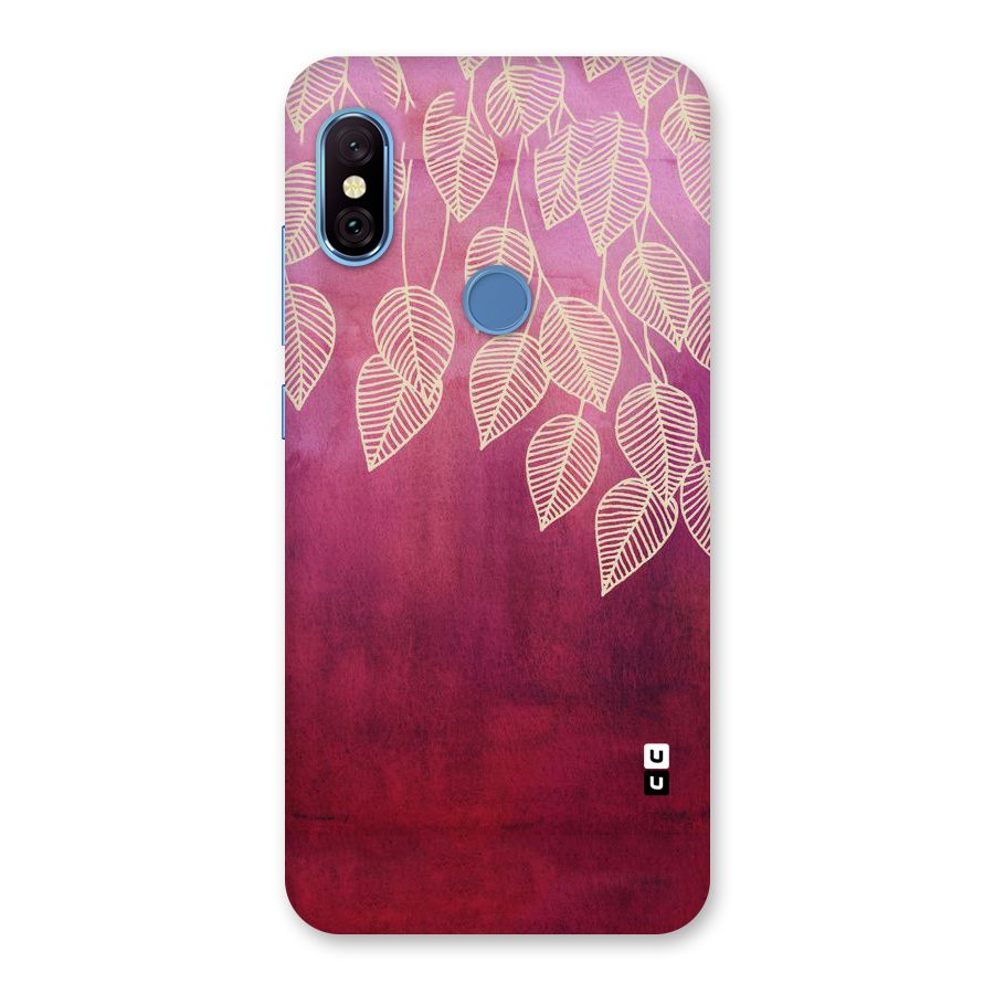 Leafy Outline Back Case for Redmi Note 6 Pro