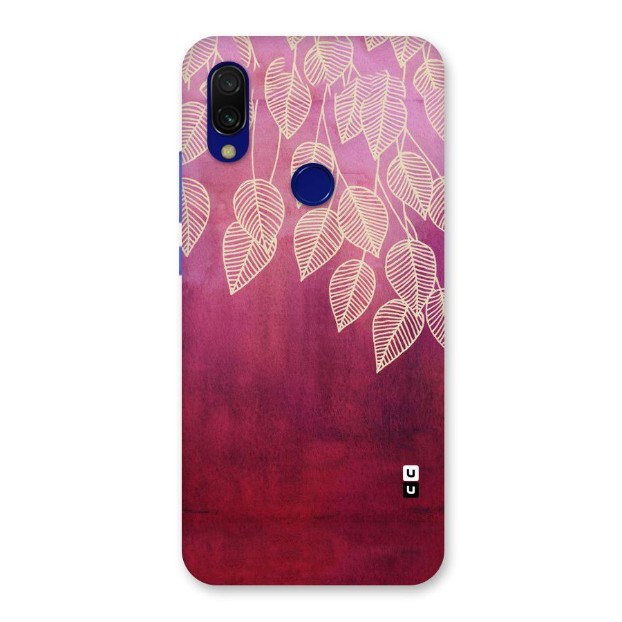 Leafy Outline Back Case for Redmi Y3