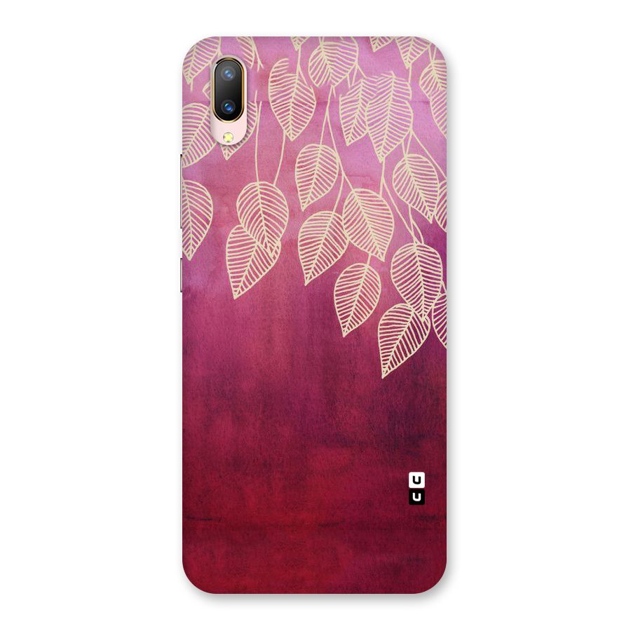Leafy Outline Back Case for Vivo V11 Pro