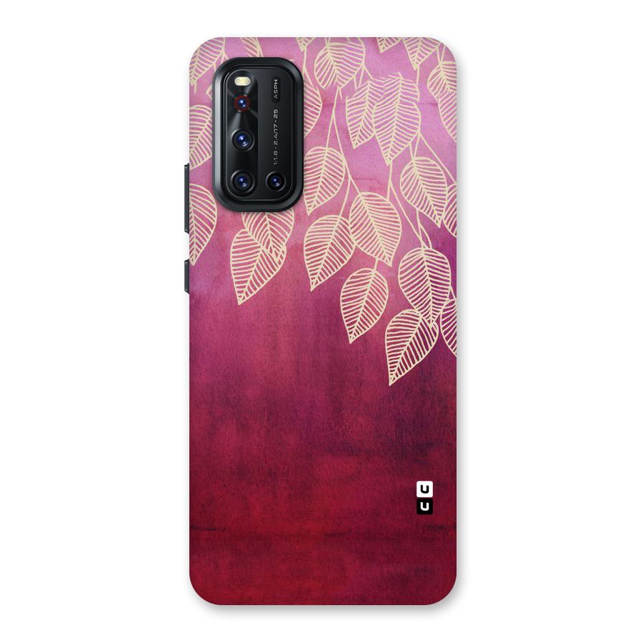 Leafy Outline Back Case for Vivo V19