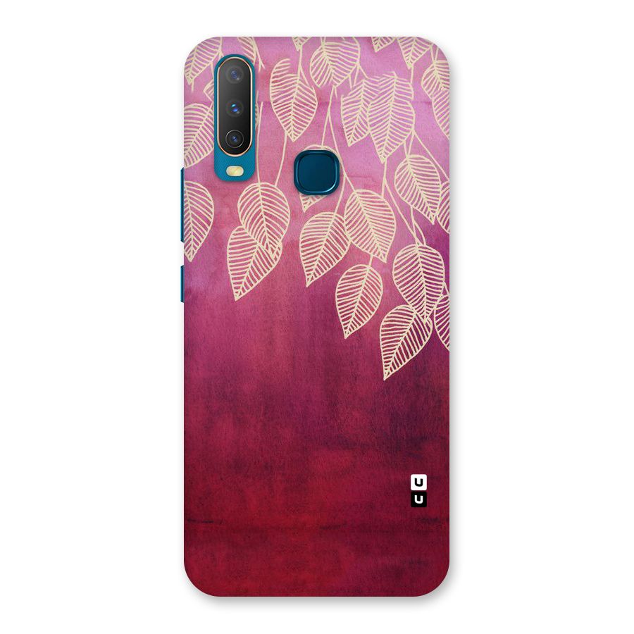 Leafy Outline Back Case for Vivo Y17