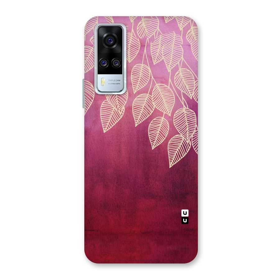 Leafy Outline Back Case for Vivo Y31