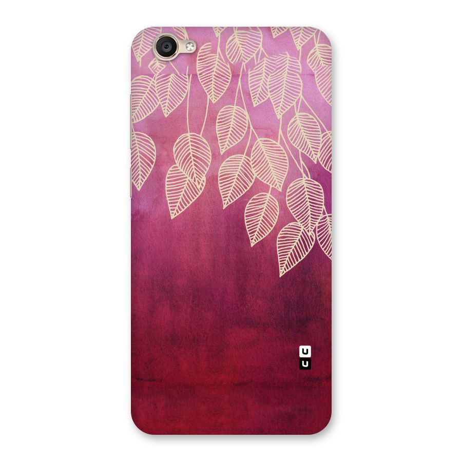 Leafy Outline Back Case for Vivo Y55s