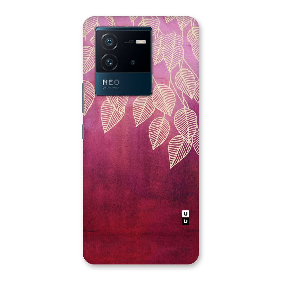Leafy Outline Back Case for Vivo iQOO Neo 6 5G