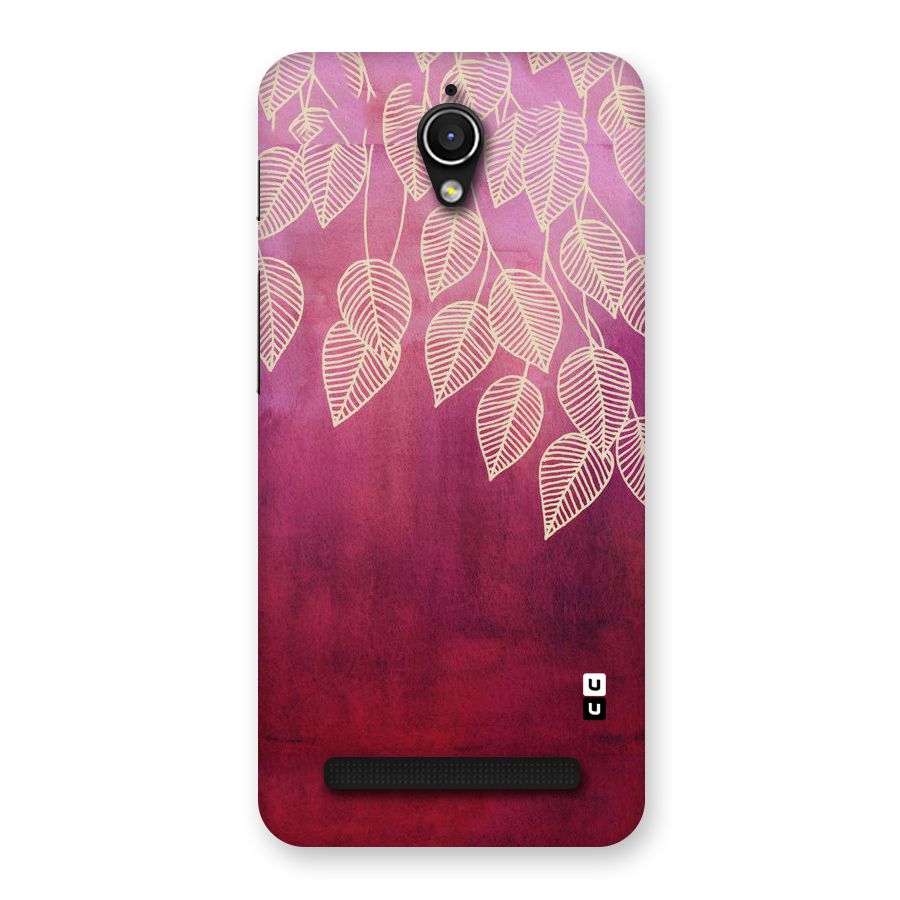 Leafy Outline Back Case for Zenfone Go