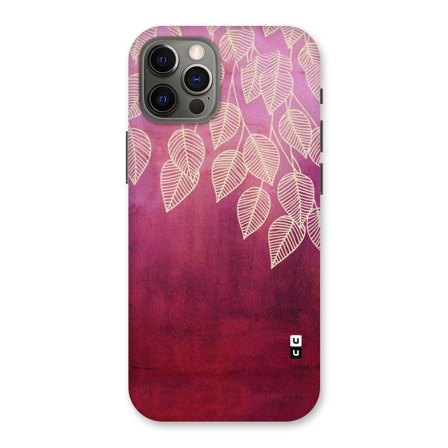 Leafy Outline Back Case for iPhone 12 Pro
