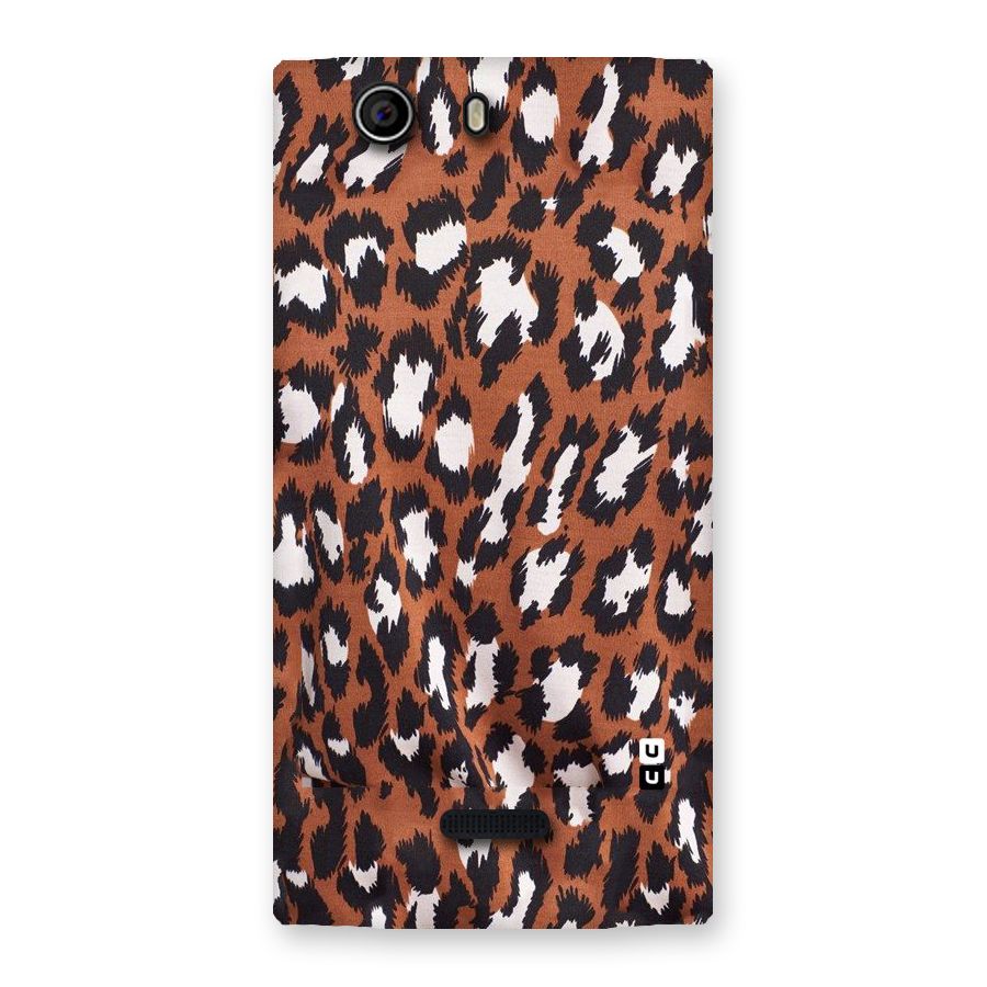 Leapord Design Back Case for Canvas Nitro 2 E311