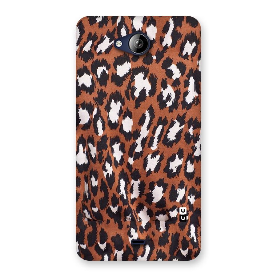 Leapord Design Back Case for Canvas Play Q355