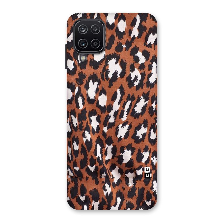 Leapord Design Back Case for Galaxy A12