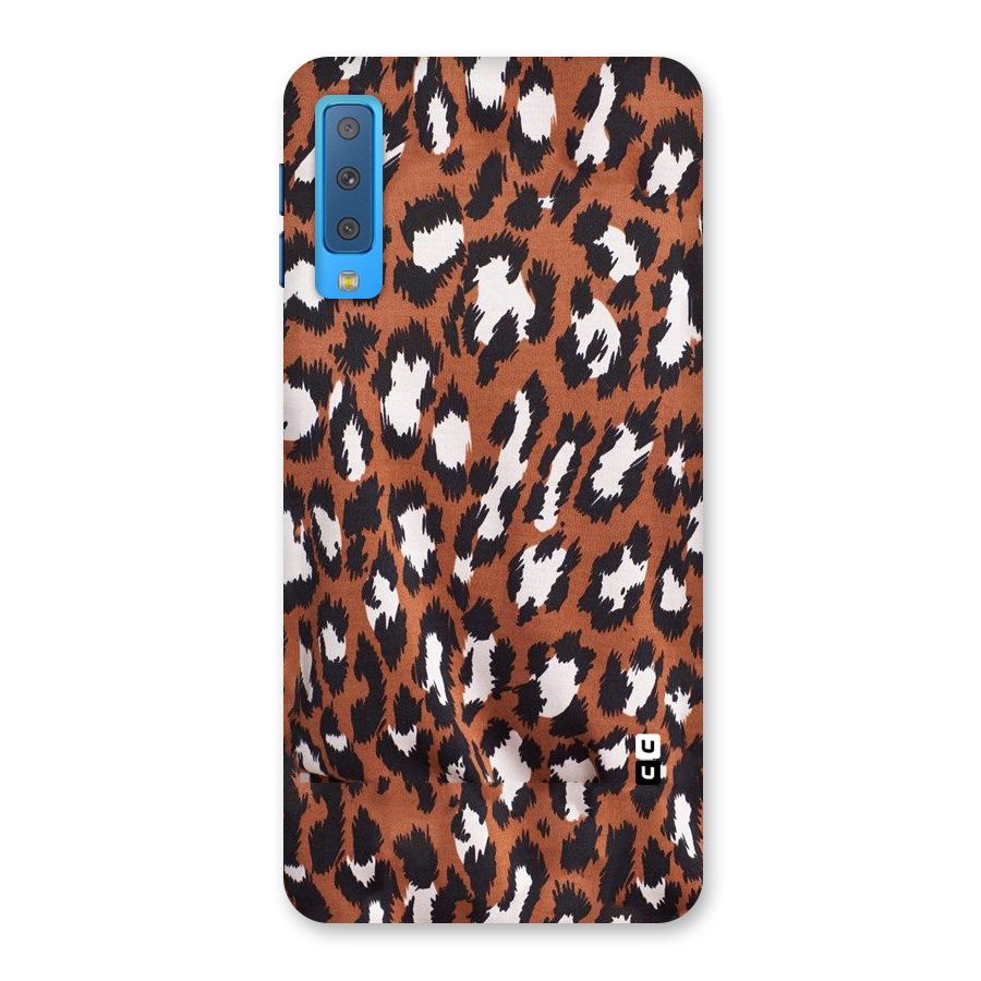 Leapord Design Back Case for Galaxy A7 (2018)