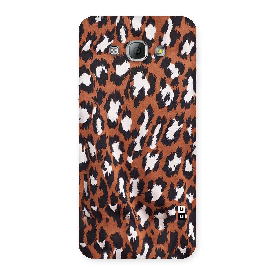 Leapord Design Back Case for Galaxy A8