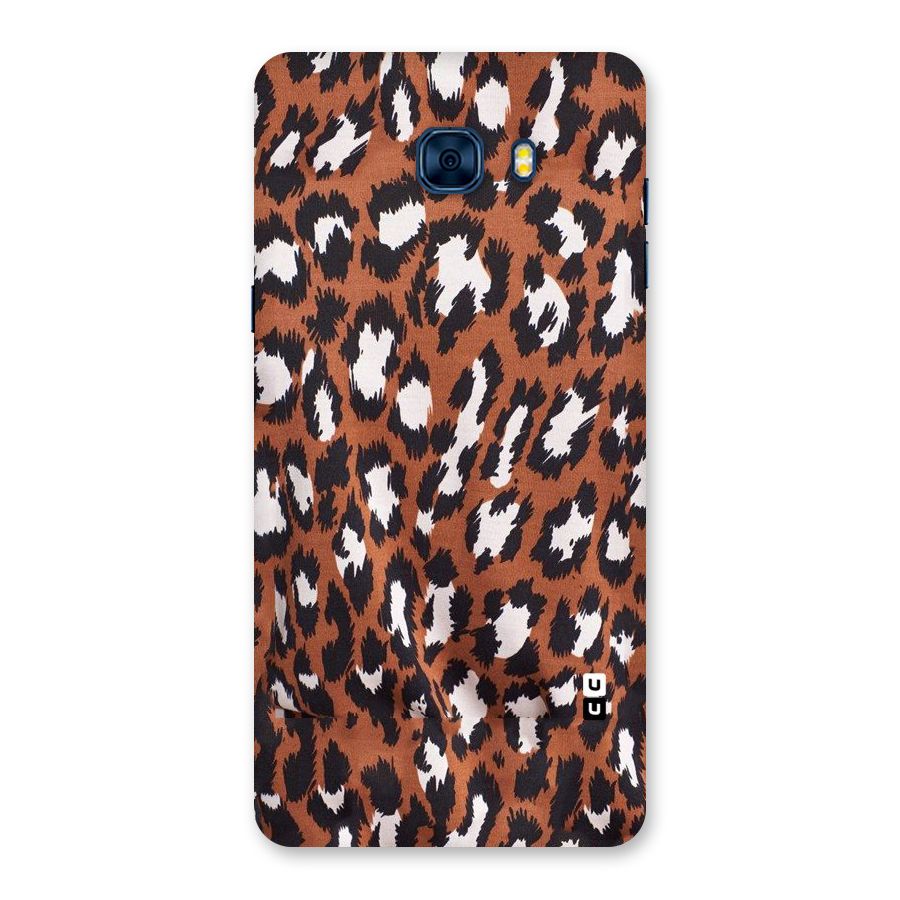 Leapord Design Back Case for Galaxy C7 Pro