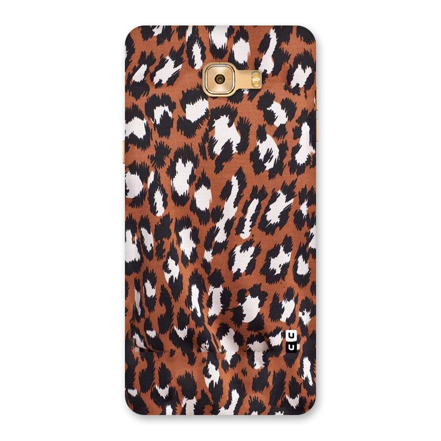Leapord Design Back Case for Galaxy C9 Pro