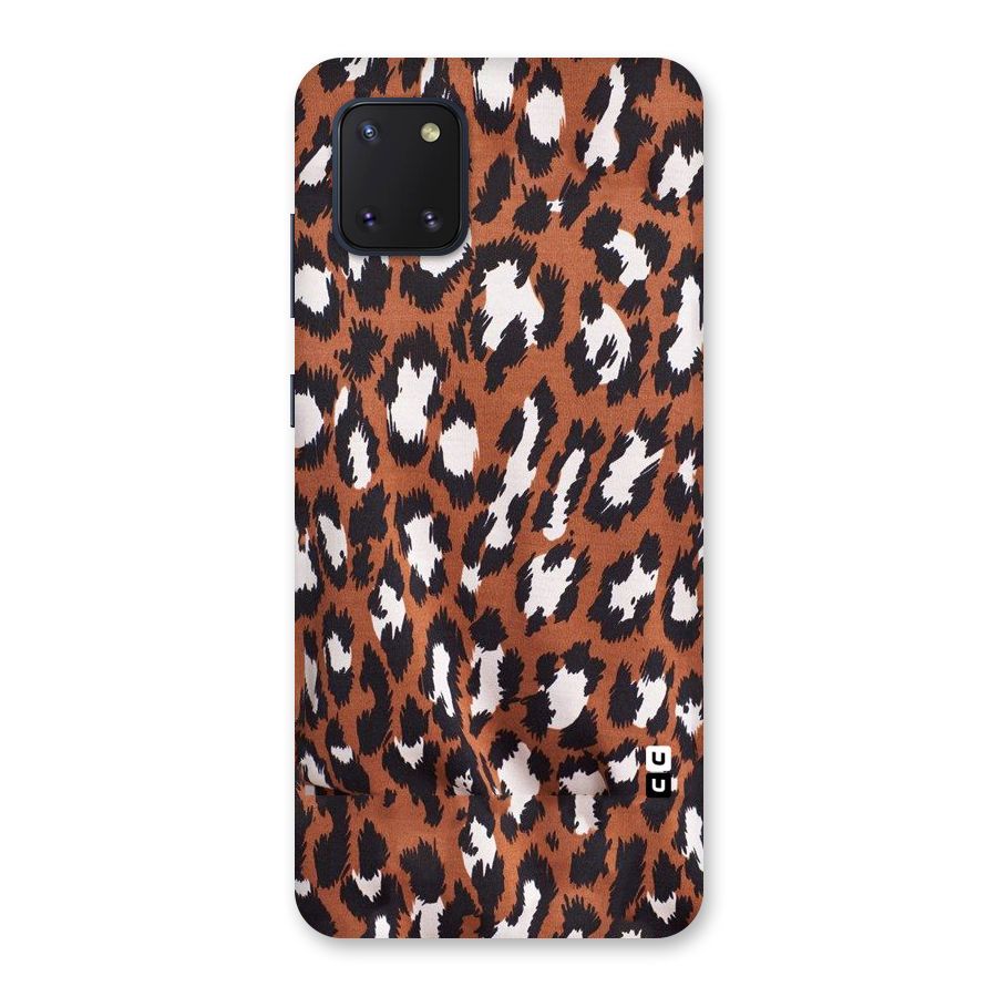 Leapord Design Back Case for Galaxy Note 10 Lite