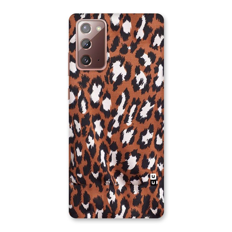 Leapord Design Back Case for Galaxy Note 20