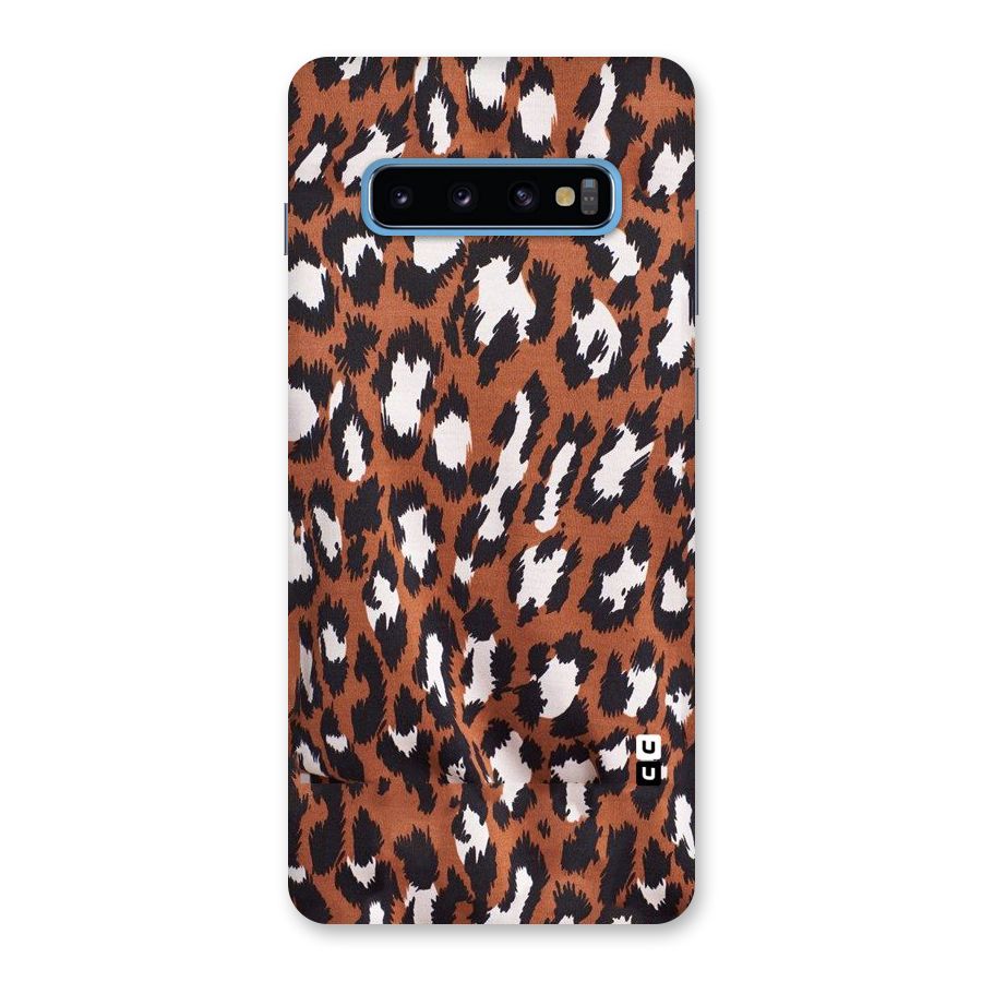 Leapord Design Back Case for Galaxy S10 Plus
