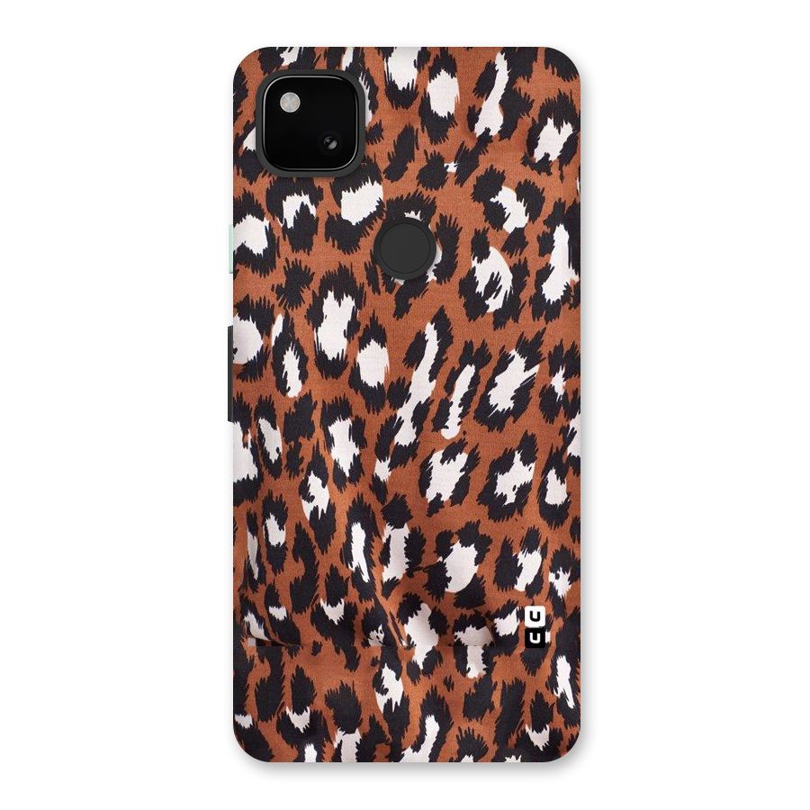 Leapord Design Back Case for Google Pixel 4a