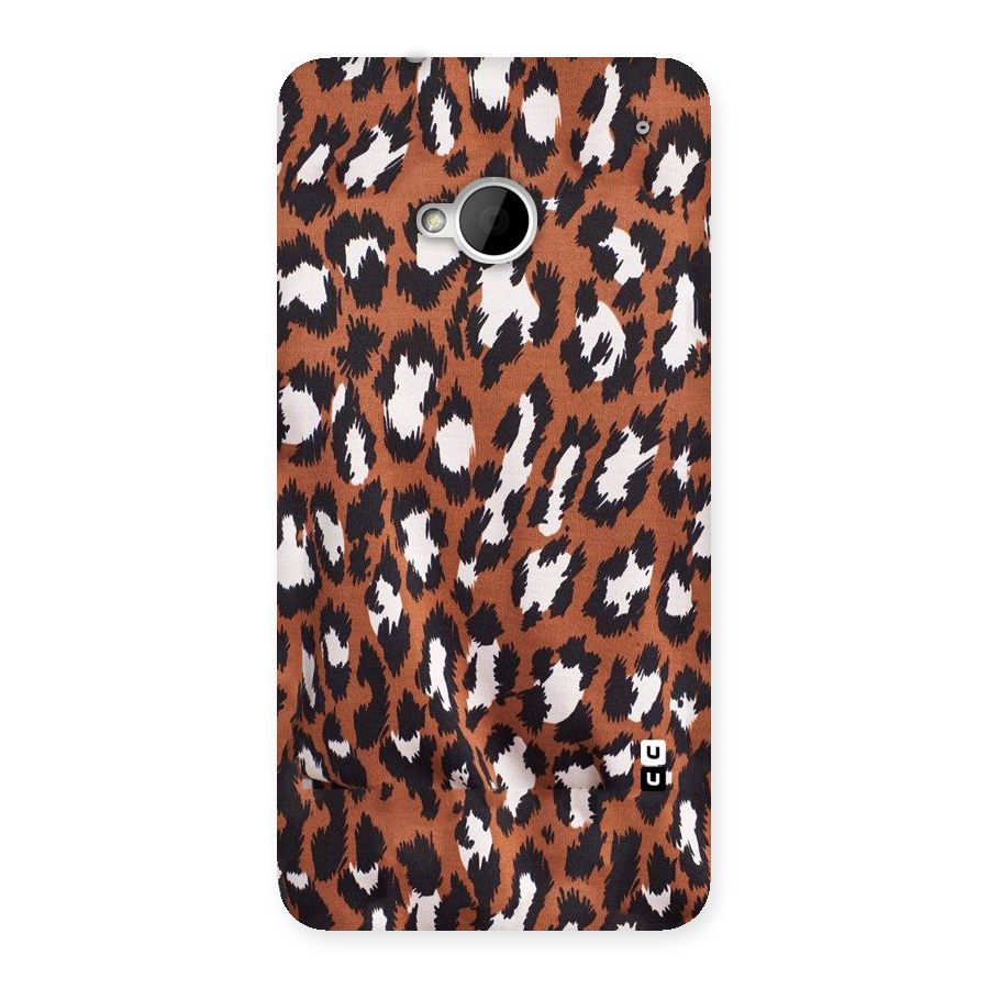 Leapord Design Back Case for HTC One M7