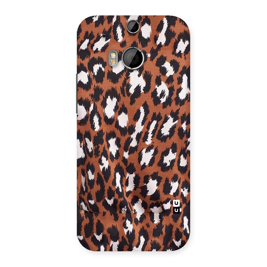 Leapord Design Back Case for HTC One M8