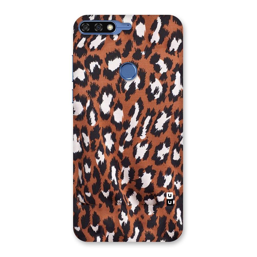 Leapord Design Back Case for Honor 7C