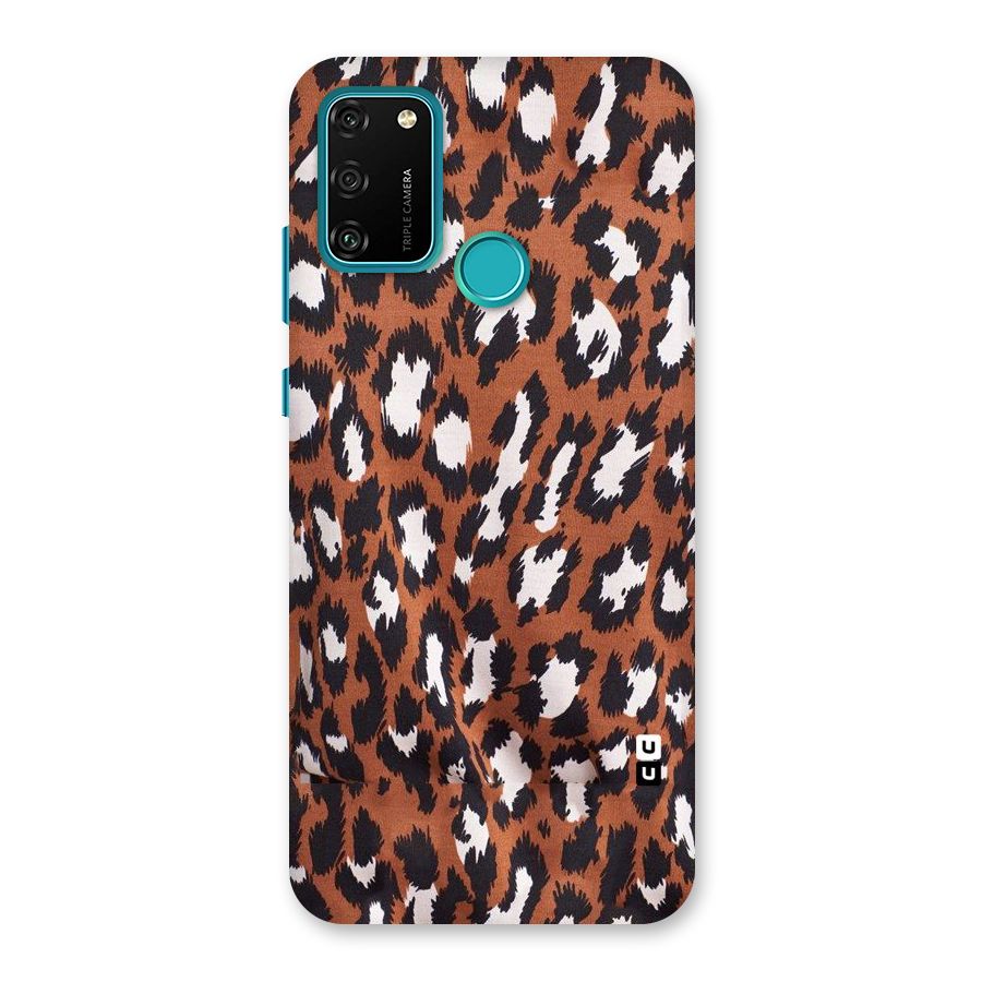 Leapord Design Back Case for Honor 9A
