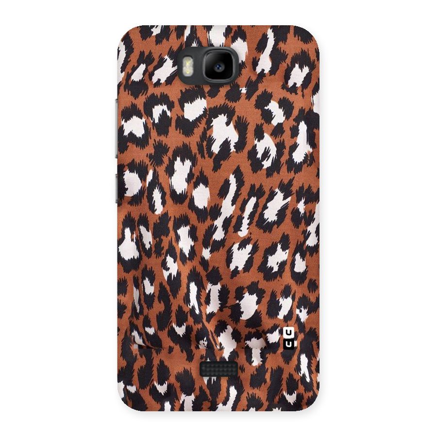 Leapord Design Back Case for Honor Bee