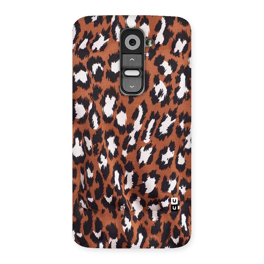 Leapord Design Back Case for LG G2