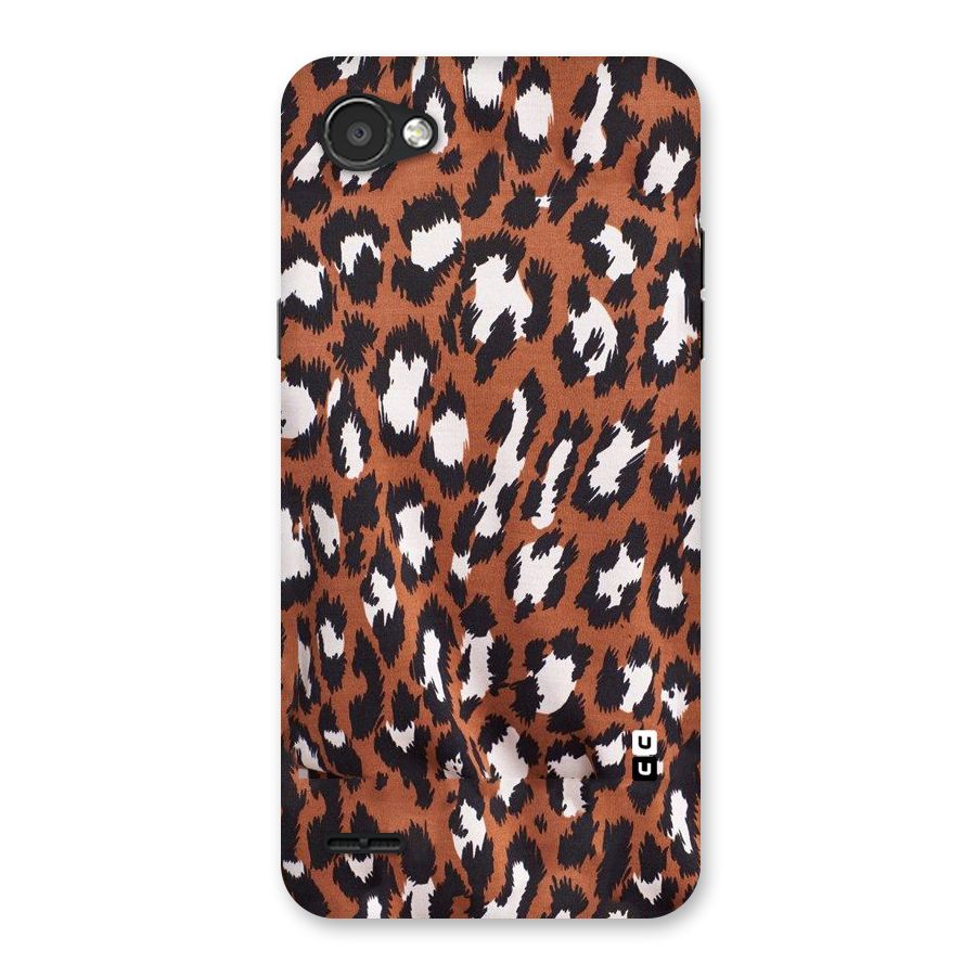 Leapord Design Back Case for LG Q6