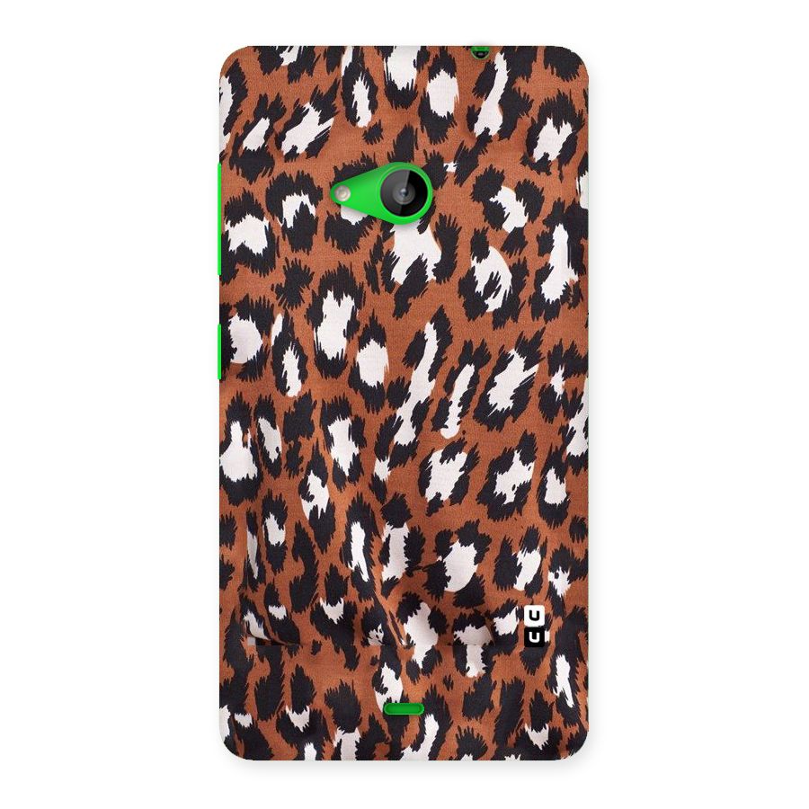 Leapord Design Back Case for Lumia 535