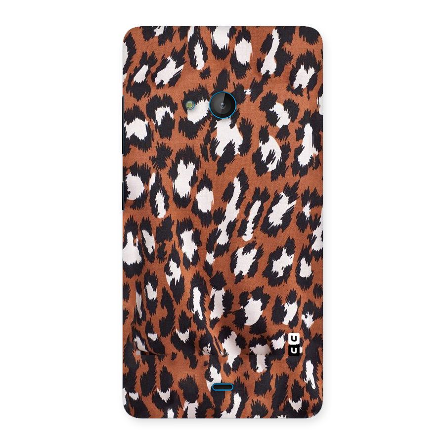 Leapord Design Back Case for Lumia 540