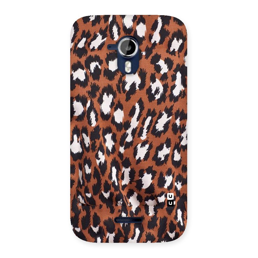 Leapord Design Back Case for Micromax Canvas Magnus A117