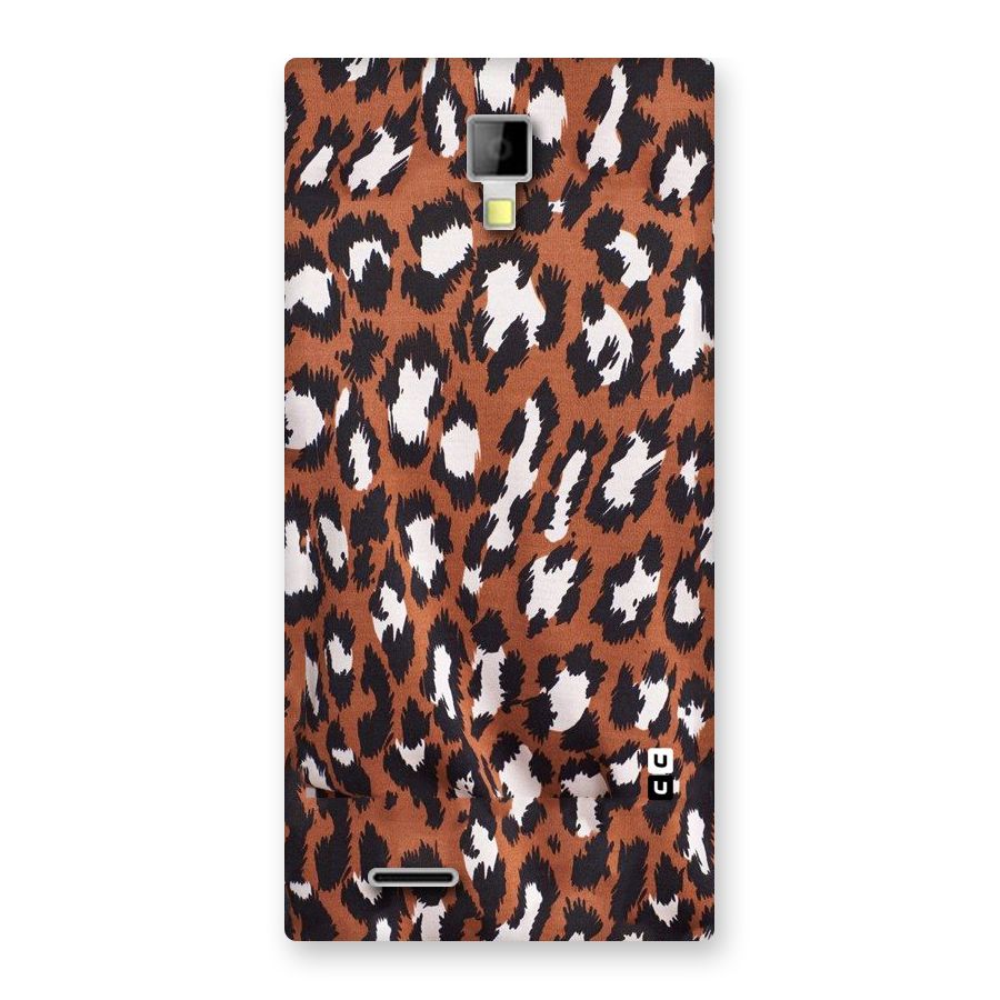 Leapord Design Back Case for Micromax Canvas Xpress A99