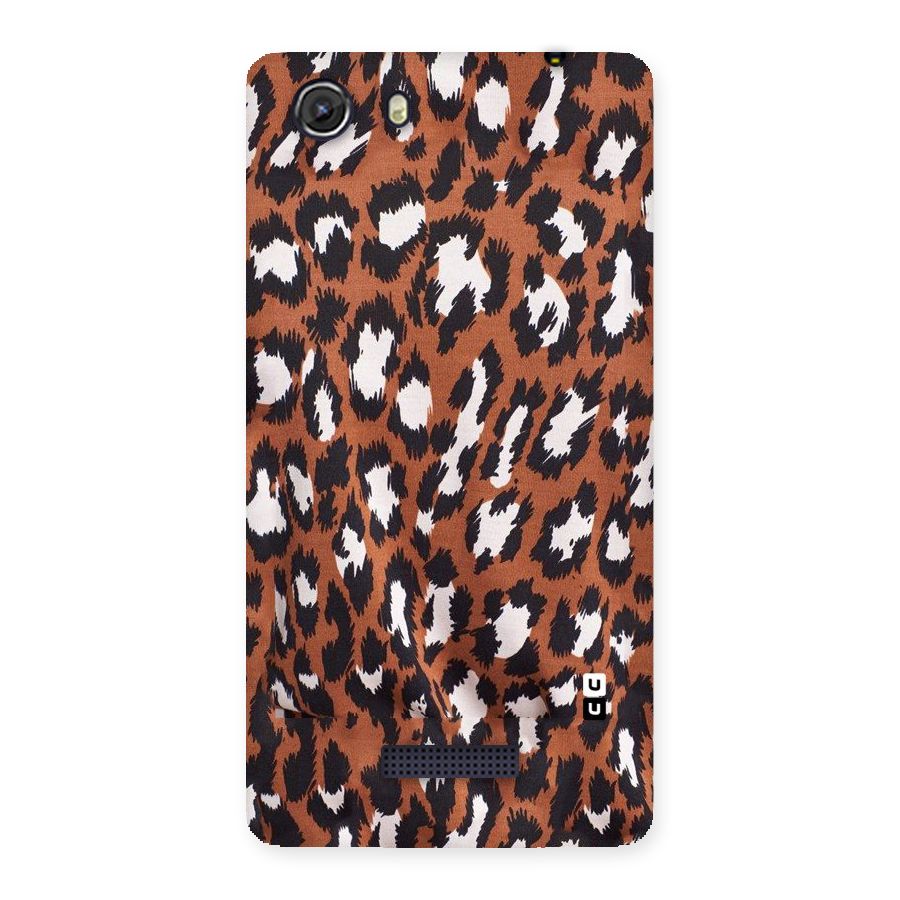 Leapord Design Back Case for Micromax Unite 3