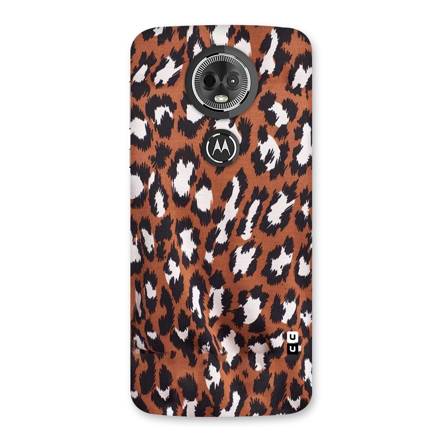 Leapord Design Back Case for Moto E5 Plus