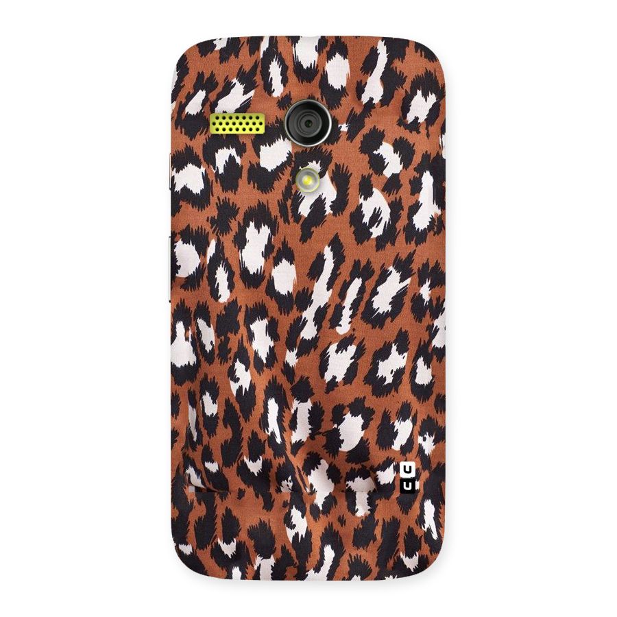 Leapord Design Back Case for Moto G