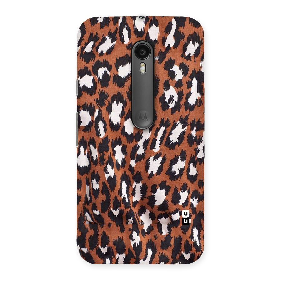 Leapord Design Back Case for Moto G3