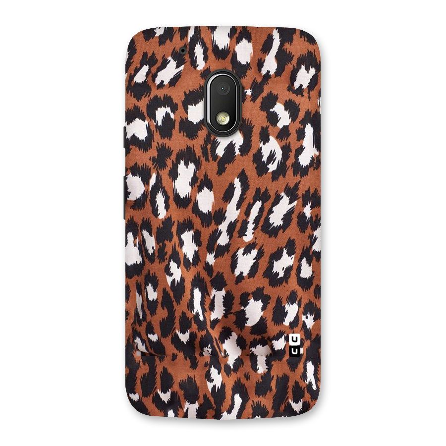 Leapord Design Back Case for Moto G4 Play